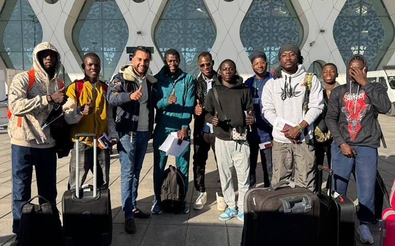 Clôture du stage d’entraînement conjoint entre le Maroc et le Sénégal en gymnastique artistique, dans le cadre de la mise en œuvre de l’accord de partenariat entre les deux pays.